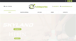 Desktop Screenshot of fulldeportes.cl